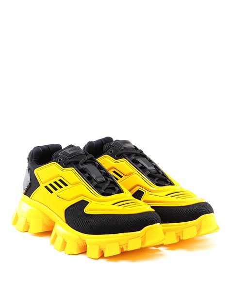 black and yellow prada cloudbust|Prada cloudbust thunder yellow.